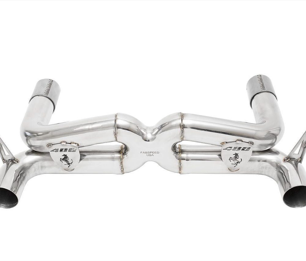 Fabspeed Supersport X-Pipe Exhaust System for Ferrari 488 Pista / Pista Spider