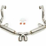 Fabspeed Supercup Race Exhaust System for 987 Porsche Boxster / S and Cayman / S - Top View