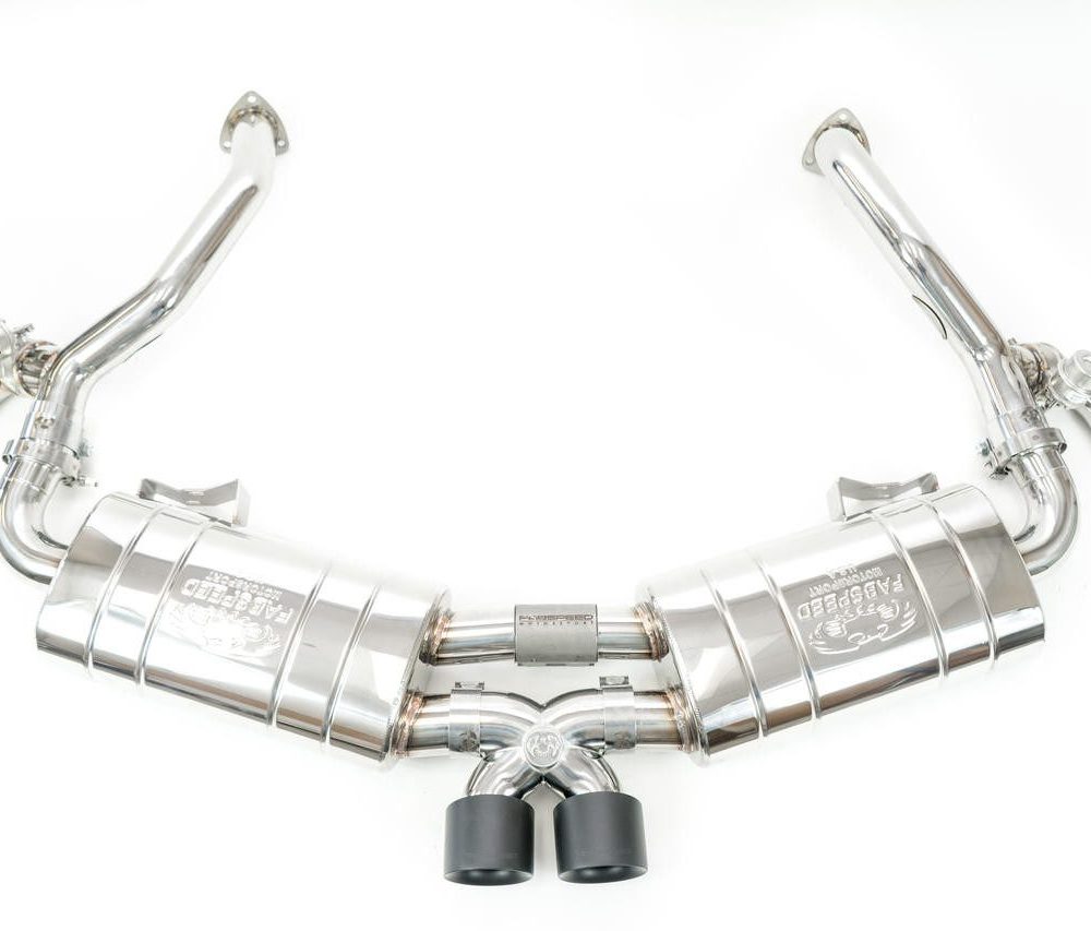 Fabspeed TrackTec Valved Bypass Exhaust System for 987 Porsche Boxster / S and Cayman / S