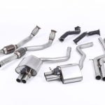 Milltek Valved Complete Exhaust System for C7 Audi RS7 - Non-Resonated Option