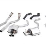 Milltek Valved Complete Exhaust System with Race Pipes for C7 Audi RS6 / RS7 - Non-Resonated Option