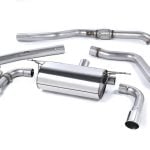 Milltek Valved & Non-Resonated Race Catback Exhaust System for F22 BMW M235i with Polished Tips