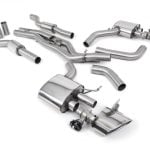 Milltek Valved & Resonated Catback Exhaust System for C8 Audi RS6 / RS7 with Polished Tips - Does Not Require Cutting OE System Option