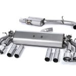 Milltek Valved & Resonated Catback Exhaust System w/ EC Approval for 8V Audi S3 Quattro (sedan and convertible) with Polished GT Tips