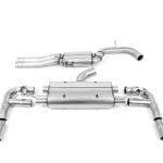 Milltek Valved Large Bore Catback Exhaust System for 8V Audi RS3 Sedan - Resonated Version