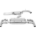 Milltek Valved Large Bore Catback Exhaust System for 8V Audi RS3 Sportback - Resonated Version