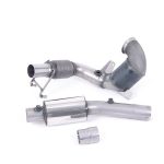 Milltek Downpipes for GB Audi A1 (40) / MK6 Volkswagen Polo GTI - Resonated with Hi-Flow Sports Cat for OE System