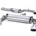 Milltek Valved Catback Exhaust System for 8V Audi RS3 Sportback (pre-facelift) - Resonated Version with Polished Tips