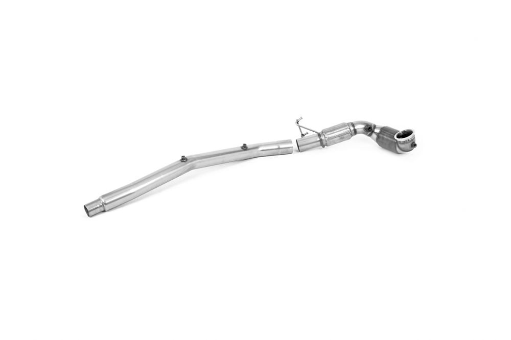 Milltek Large Bore Downpipe for 8Y Audi S3 / MK8 Volkswagen Golf R with Sport Cat for OE Systems