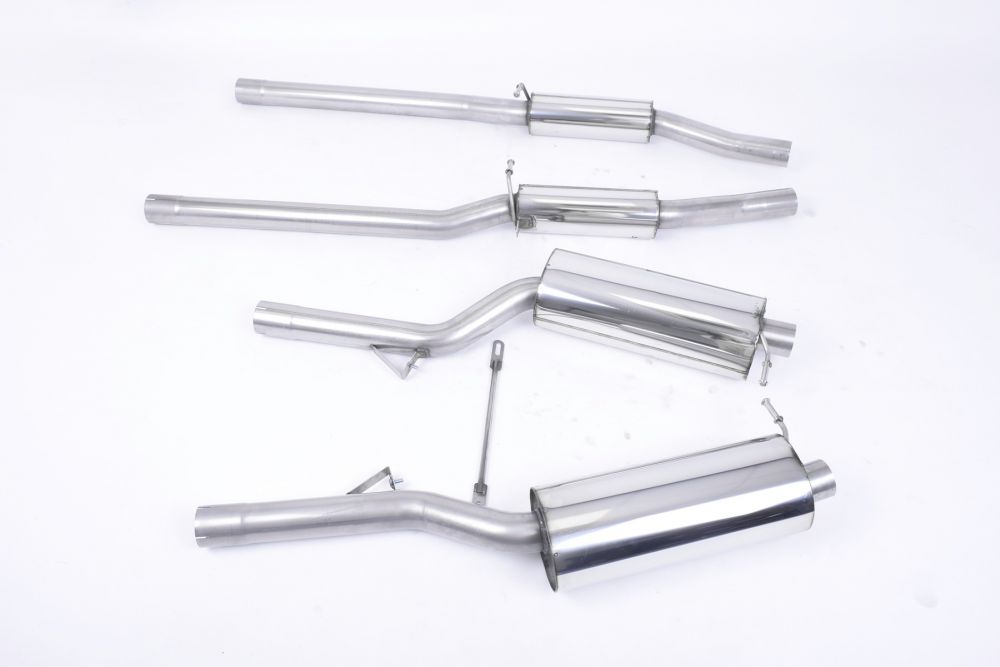 Milltek Catback Exhaust System for C5 Audi RS6 - Resonated w/ EC Approval