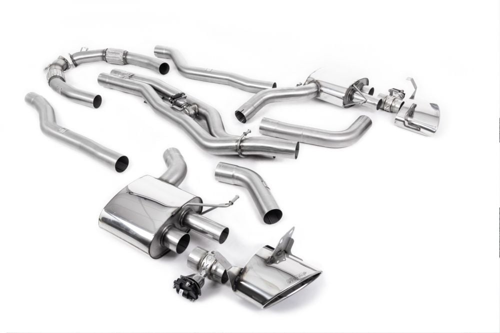 Milltek Valved OPF / GPF-Back Exhaust System for C8 Audi RS6 & RS7 (non-GPF) with Polished Tips