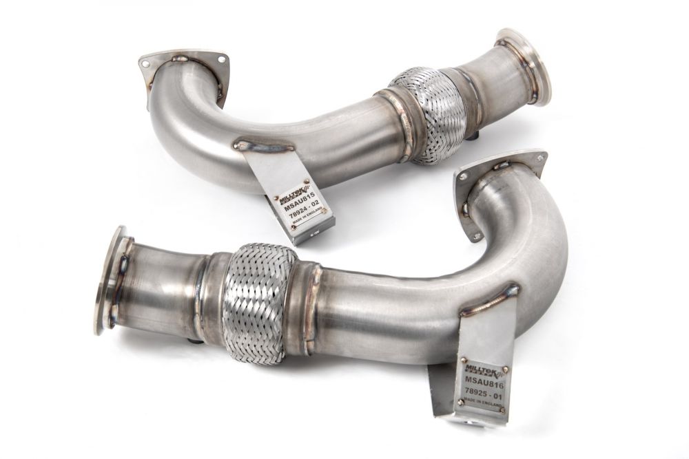 Milltek GPF / OPF Race Pipe for 4S Audi R8 (facelift)
