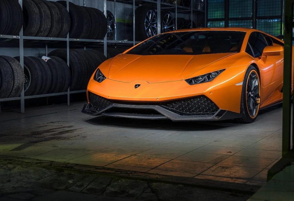 1016 Industries Complete Aero Kit for LP610-4 Lamborghini Huracan - Front View