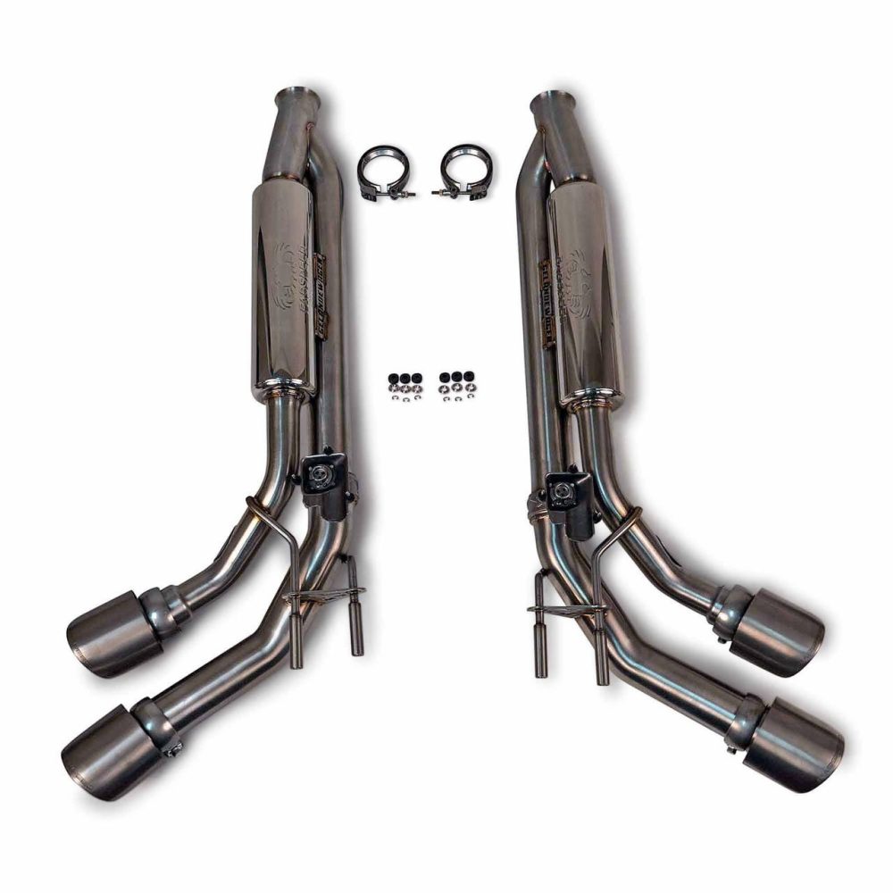 Fabspeed Valvetronic Exhaust System with Quad Tips for W463 Mercedes-AMG G 63
