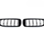 AutoTecknic Black Painted Dual-Slat Front Grille Set for G29 BMW Z4