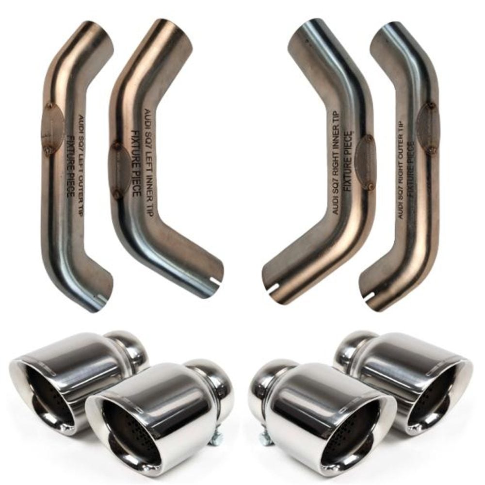 Fabspeed Deluxe Exhaust Tips for Audi SQ7 & SQ8 - Polished