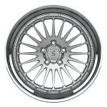 Strasse SV20 Track Wheel in Silver & Polished