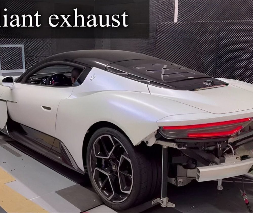 Brilliant Exhaust System for M240 Maserati MC20