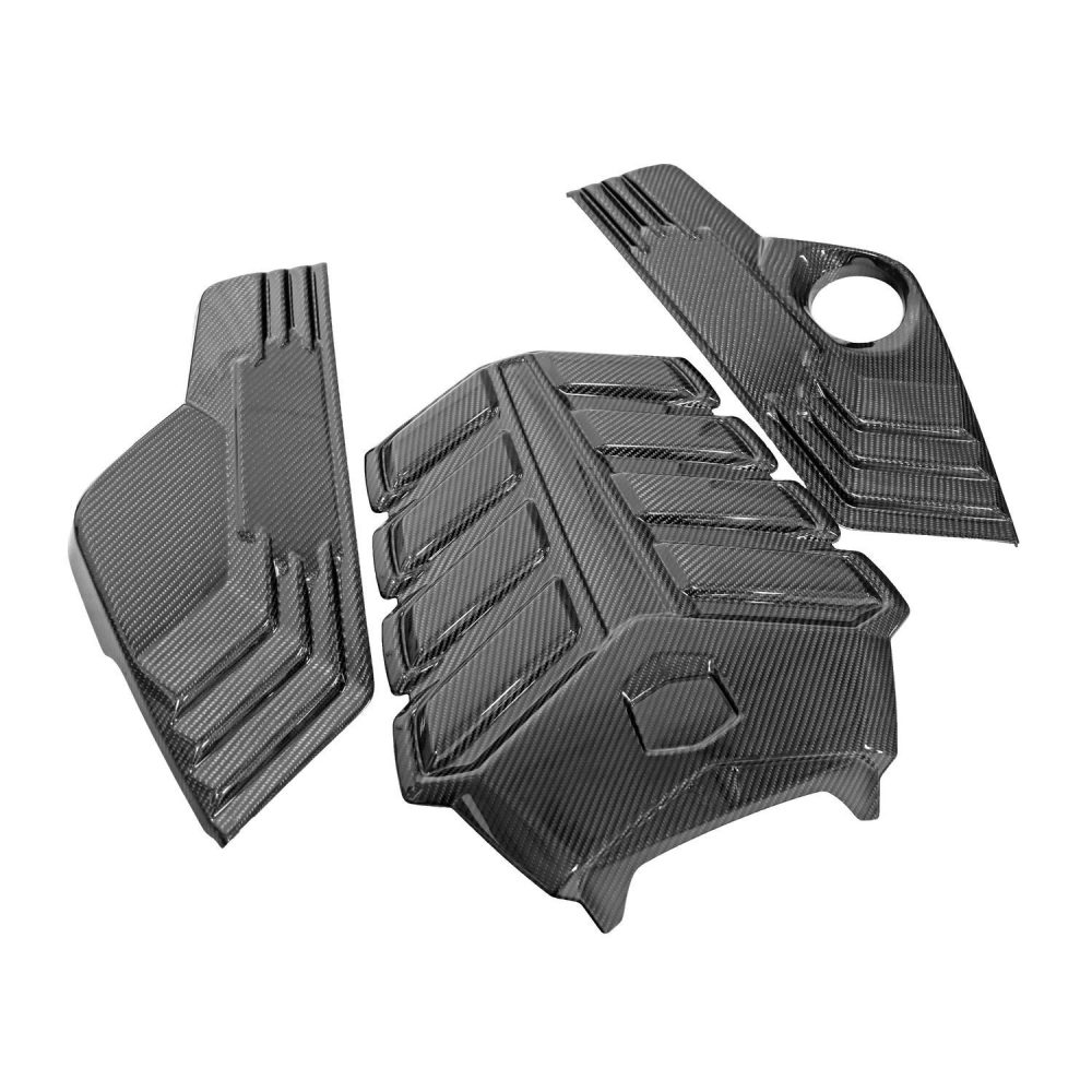 Exotic Car Gear Carbon 3-Piece Engine Bay Set for Lamborghini Urus