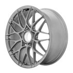 BC Forged ACL01 Monoblock Wheel (centerlock) in Lunar Silver - Side