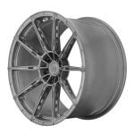 BC Forged KX06 Monoblock Wheel in Brushed Gray - Side