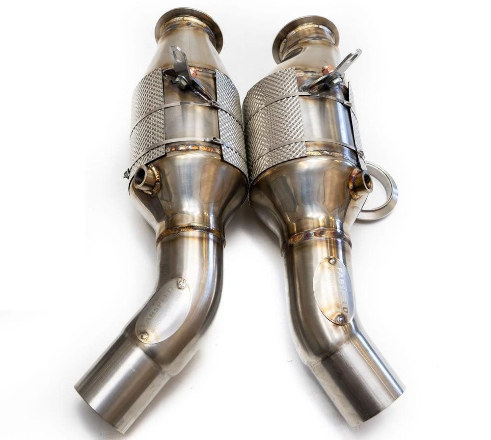 Fabspeed Sport Cat Downpipes for 952 Alfa Romeo Giulia Quadrifoglio