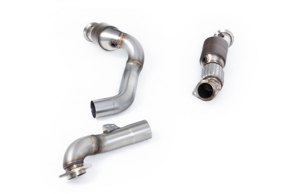 Milltek Large Bore Downpipe for G8X BMW M2 / M3 / M4 - Hi-Flow Sports Cat Option
