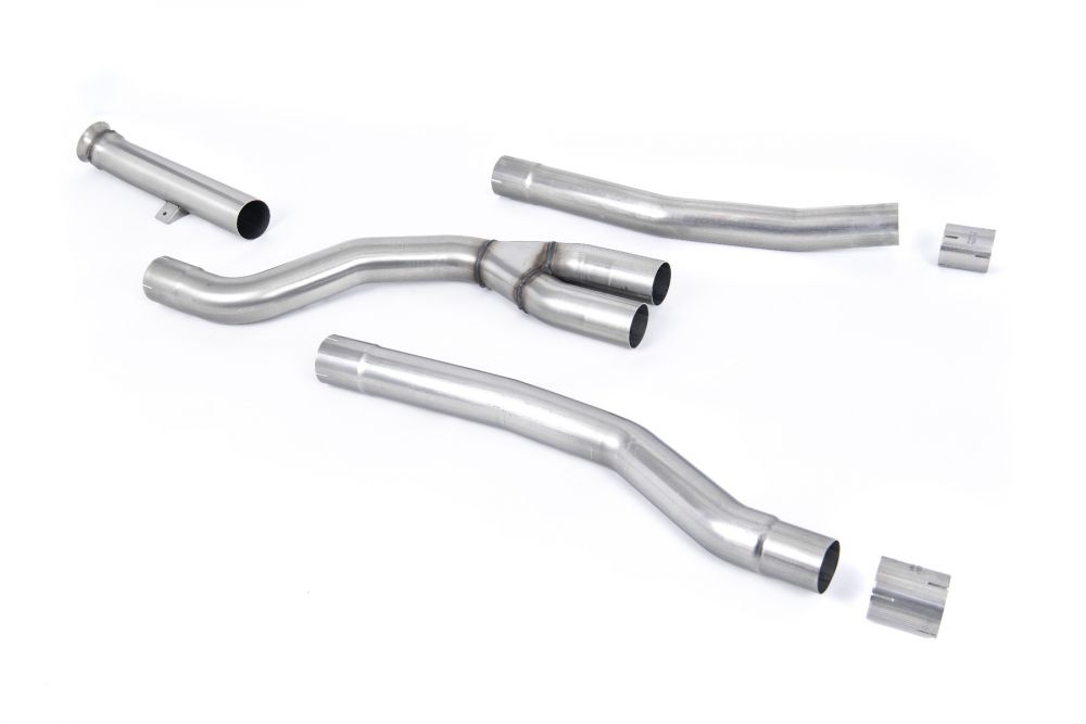 Milltek Race OPF / GPF Pipes for G42 BMW M240i xDrive (OPF / GPF) - For OE Systems Version