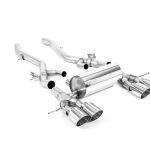 Milltek Valved Axle-Back Exhaust System with EC Approval for G8X BMW M3 / M4 with Polished Tips