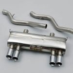 Milltek Non-Resonated Catback Exhaust System for E9X BMW M3 with Polished Tips