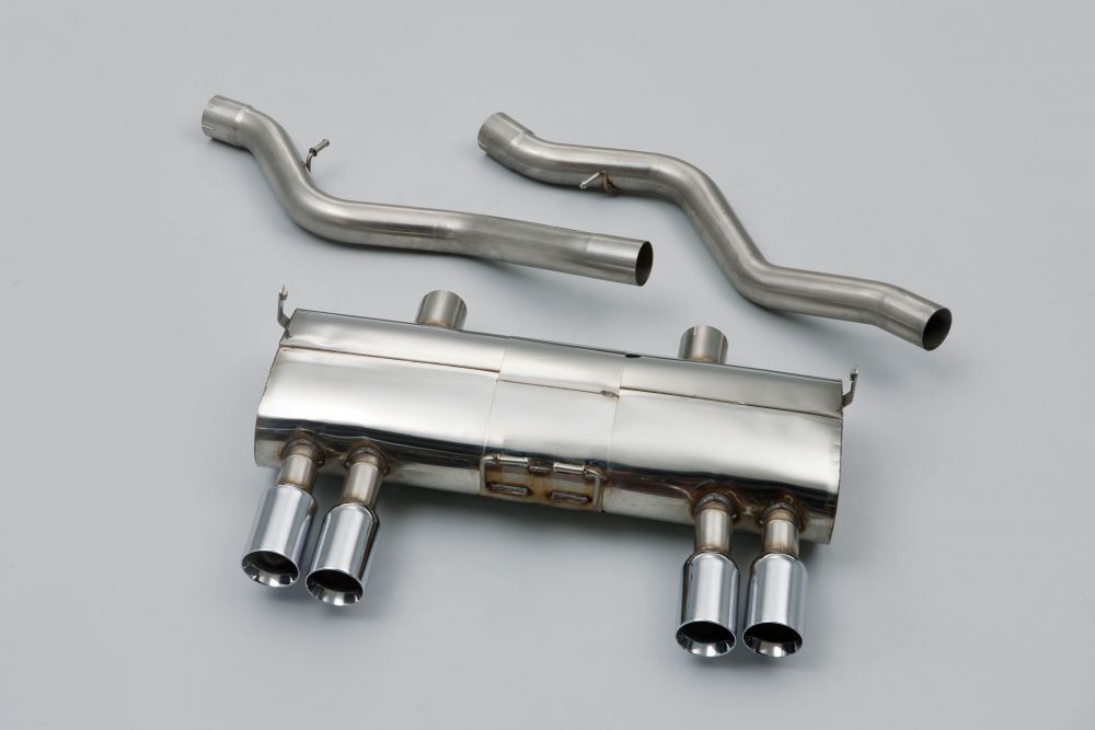 Milltek Non-Resonated Catback Exhaust System for E9X BMW M3 with Polished Tips