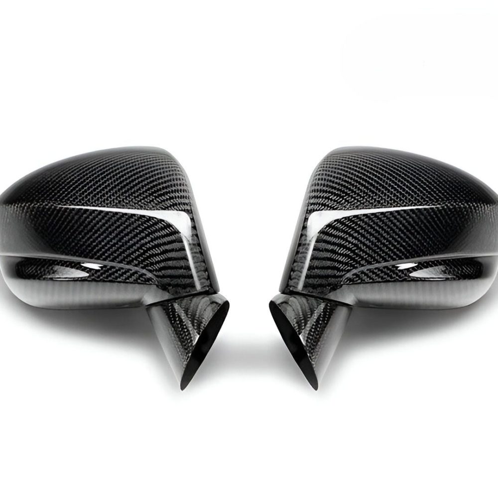 AutoTecknic Dry Carbon Replacement Mirror Covers for R35 Nissan GTR