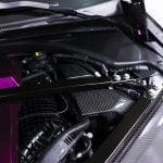 AutoTecknic Dry Carbon ECU Battery Terminal Cover For G87 BMW M2 Installed