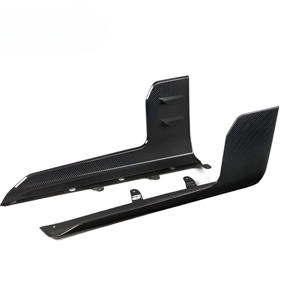 AutoTecknic Dry Carbon Side Skirt Winglet Set for G87 BMW M2