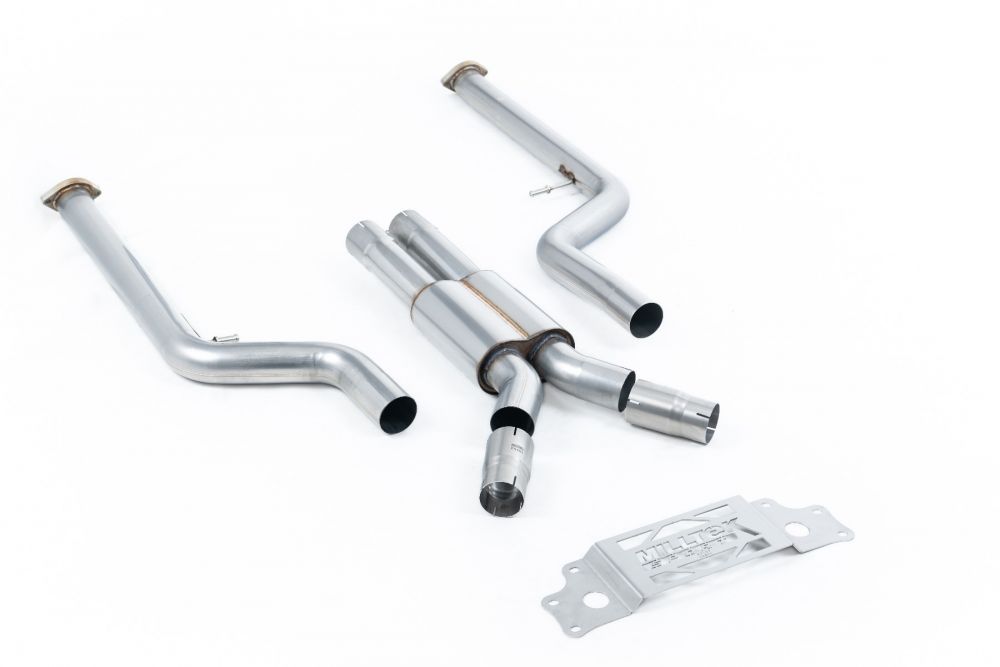 Milltek Secondary Race Cats for G87 BMW M2 (non-OPF / GPF) - Resonated Version