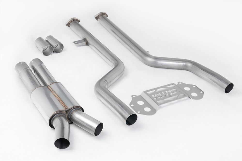 Milltek Secondary Race Cats for G8X BMW M3 & M4 (non OPF / GPF) - Resonated for OE Systems Version