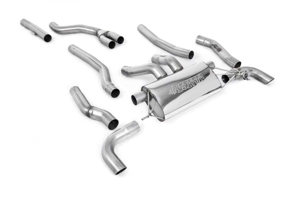 Milltek Valved Catback Exhaust System for G42 BMW M240i xDrive (non-OPF / GPF)