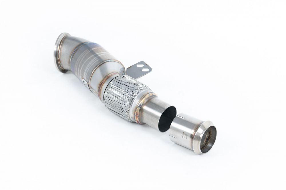 Milltek Large Bore Hi-Flow Sports Downpipe for BMW M240i xDrive / M340i XDrive / Z4 and A9X Toyota GR Supra (OPF / GPF)