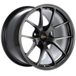 BBS Forged RI-A Monoblock Wheel Set for R33 / R34 Nissan Skyline GT-R in Diamond Black
