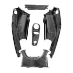 Exotic Car Gear Carbon 5-Piece Engine-Bay Set for Ferrari 488 GTB / 488 Pista / F8 Tributo