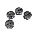 Exotic Car Gear Carbon Dash Vent Replacements for Lamborghini Murciélago - 4-pieces Top View