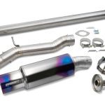 TOMEI Full Titanium EXPREME-Ti Exhaust System for CZ4A Mitsubishi Lancer Evolution X - Components