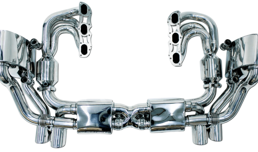 CARGRAPHIC Valved Cylinder-Back Exhaust System for 991.1 Porsche 911 Carrera / 4 / 4S / GTS / S - Sound & Super Sound Version