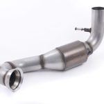 Milltek Large-Bore Downpipe for W176 Mercedes-Benz A45 AMG / C117 CLA45 AMG - Hi-Flow Sports Version