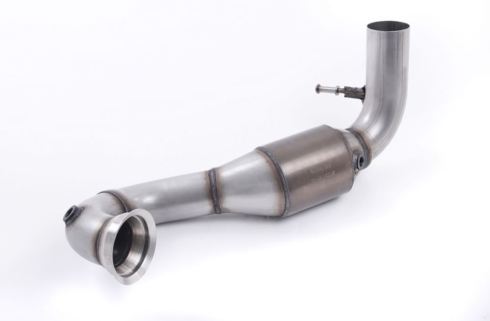 Milltek Large-Bore Downpipe for W176 Mercedes-Benz A45 AMG / C117 CLA45 AMG - Hi-Flow Sports Version
