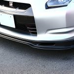 NordRing Carbon Front Lip Spoiler Set for CBA-R35 / DBA-R35 Nissan GT-R Installed