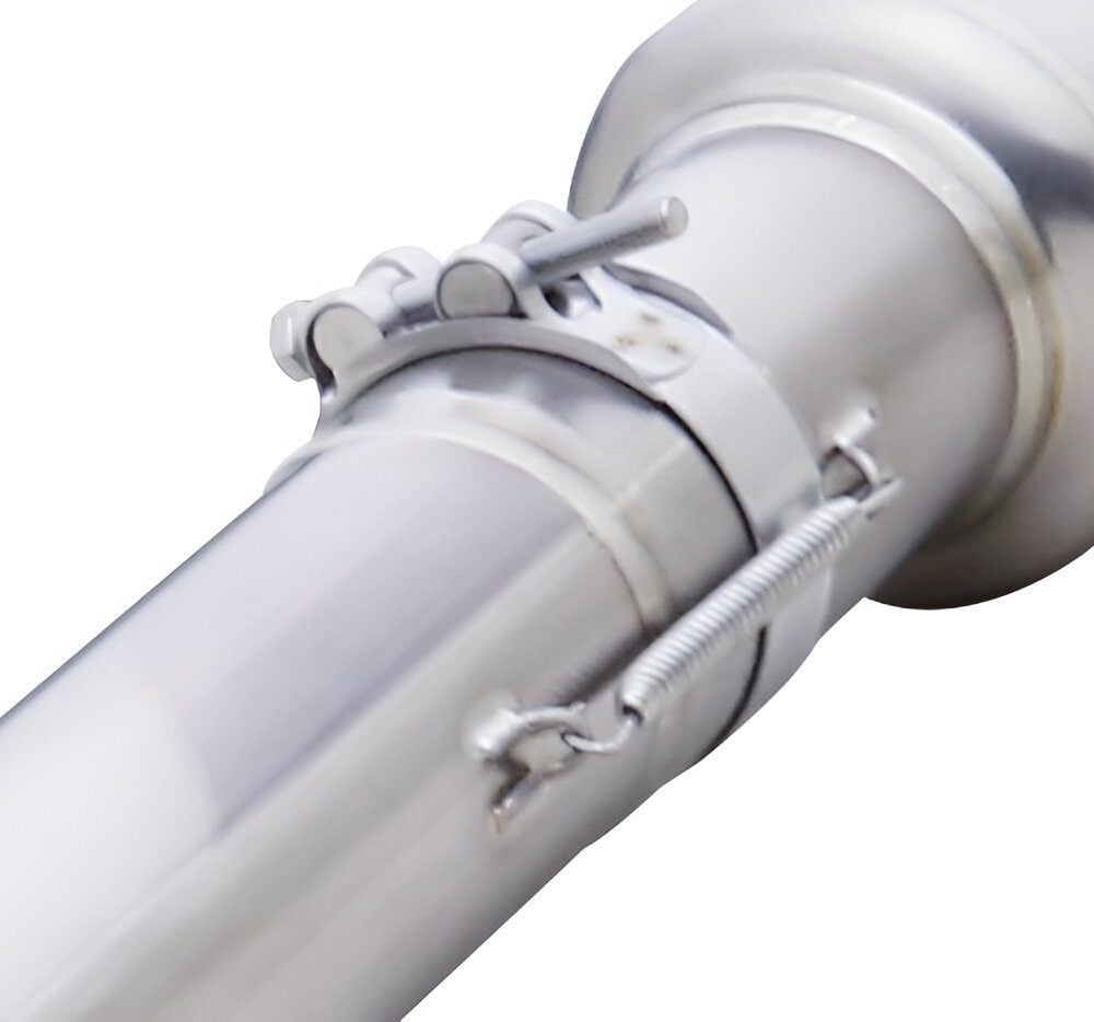 TOMEI Full Titanium EXPREME-Ti Exhaust System - Clamp Band Closeup