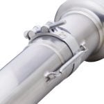 TOMEI Full Titanium EXPREME-Ti Exhaust System - Clamp Band Closeup