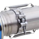 TOMEI Full Titanium EXPREME-Ti Exhaust System - Connecting Springs Details
