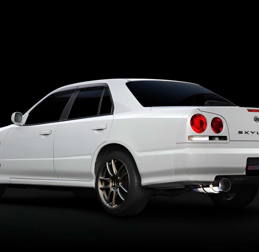 TOMEI EXPREME Ti exhaust for R34 Skyline 4-Door